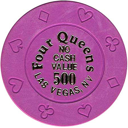 Four Queens 500 (no cash) chip - Spinettis Gaming - 2