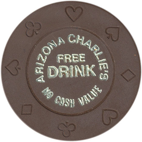 Arizona Charlie's Casino Las Vegas Nevada NCV Brown Chip 1989