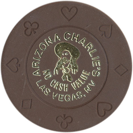 Arizona Charlie's Casino Las Vegas Nevada NCV Brown Chip 1989