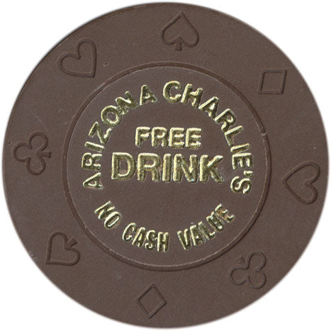 Arizona Charlie's Casino Las Vegas Nevada NCV Brown Chip 1989