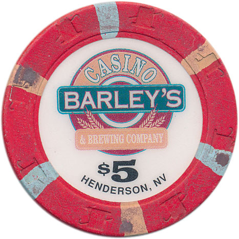 Barley's Casino Henderson Nevada $5 Chip 1996
