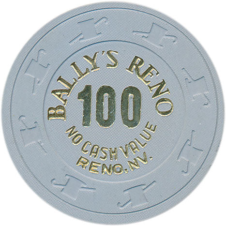 Bally's Casino Reno Nevada 100 NCV Chip 1980s