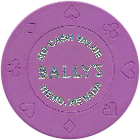 Bally's Casino Reno Nevada NCV Chip 1992