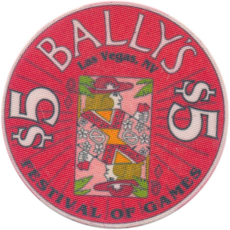 Bally's Casino Las Vegas Nevada $5 Chip 1992