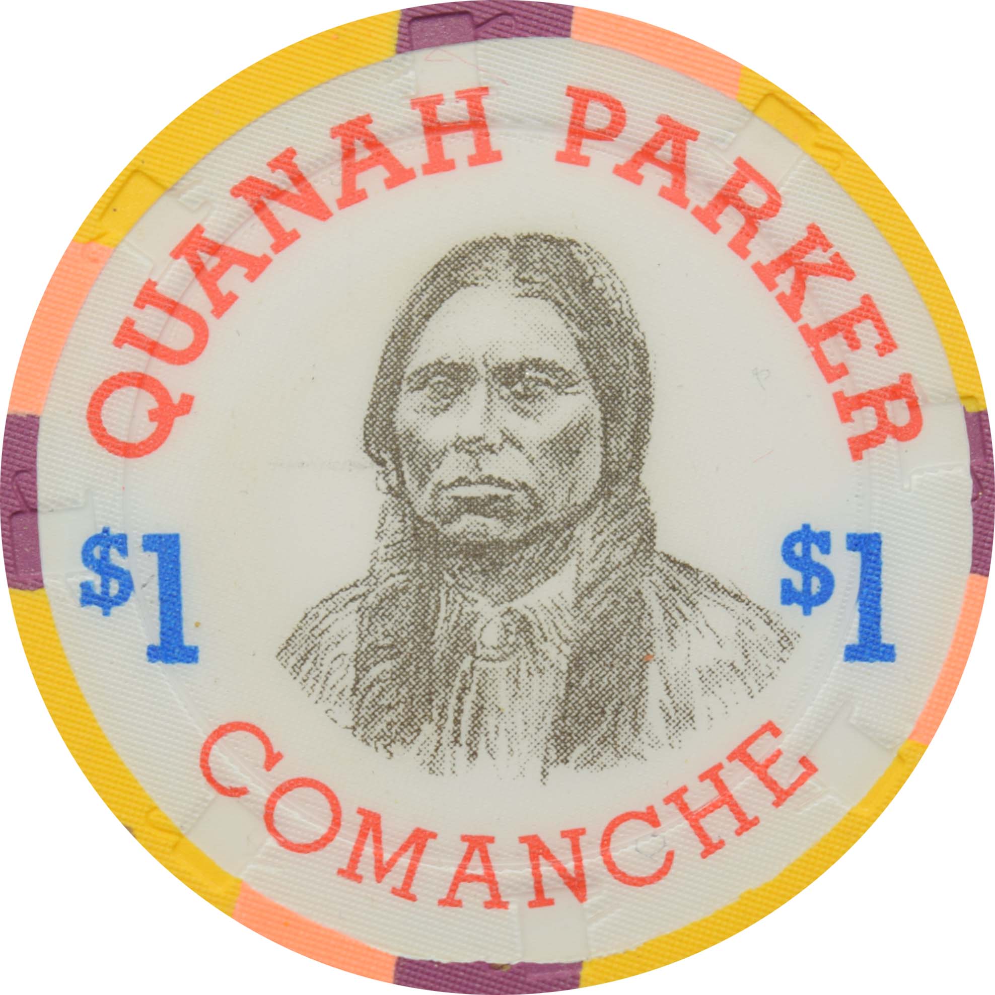 Indian Chiefs $1 Quanah Parker Chip Paulson Fantasy