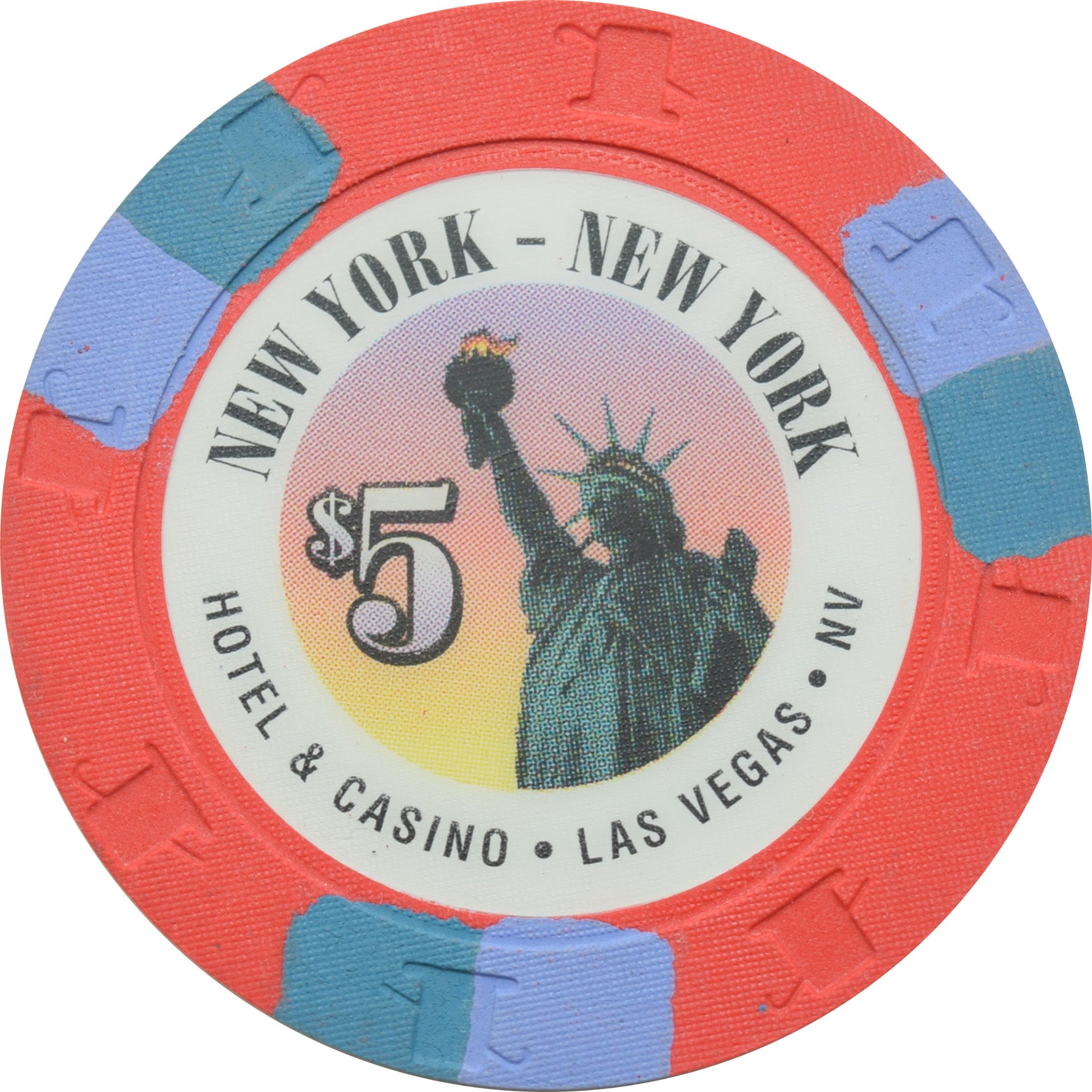 New York Casino Las Vegas Nevada  $5 1997