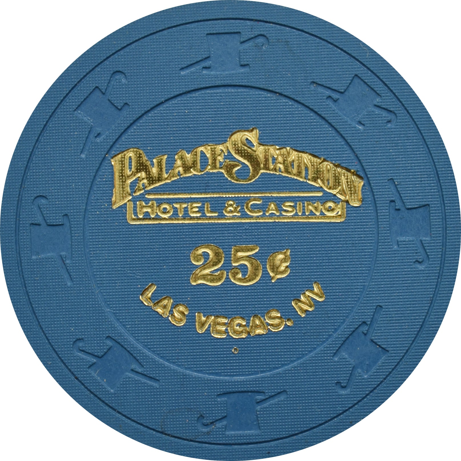 Palace Station Casino Las Vegas Nevada 25 Cent Chip 2004