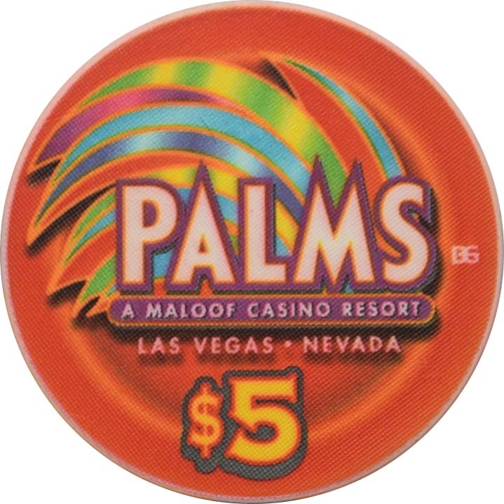 Palms Casino Las Vegas Nevada $5 Miss May Calendar Girl Chip 2005