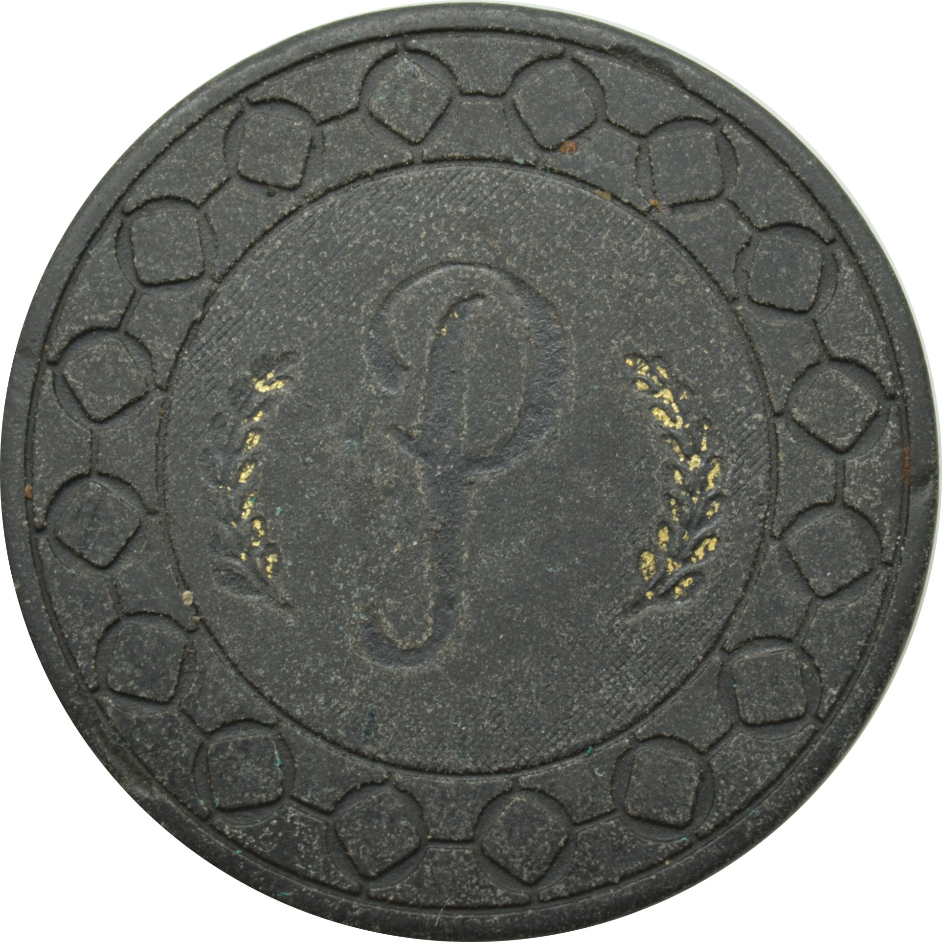 Pelican Club Card Room Casino Portland Oregon $1 Chip