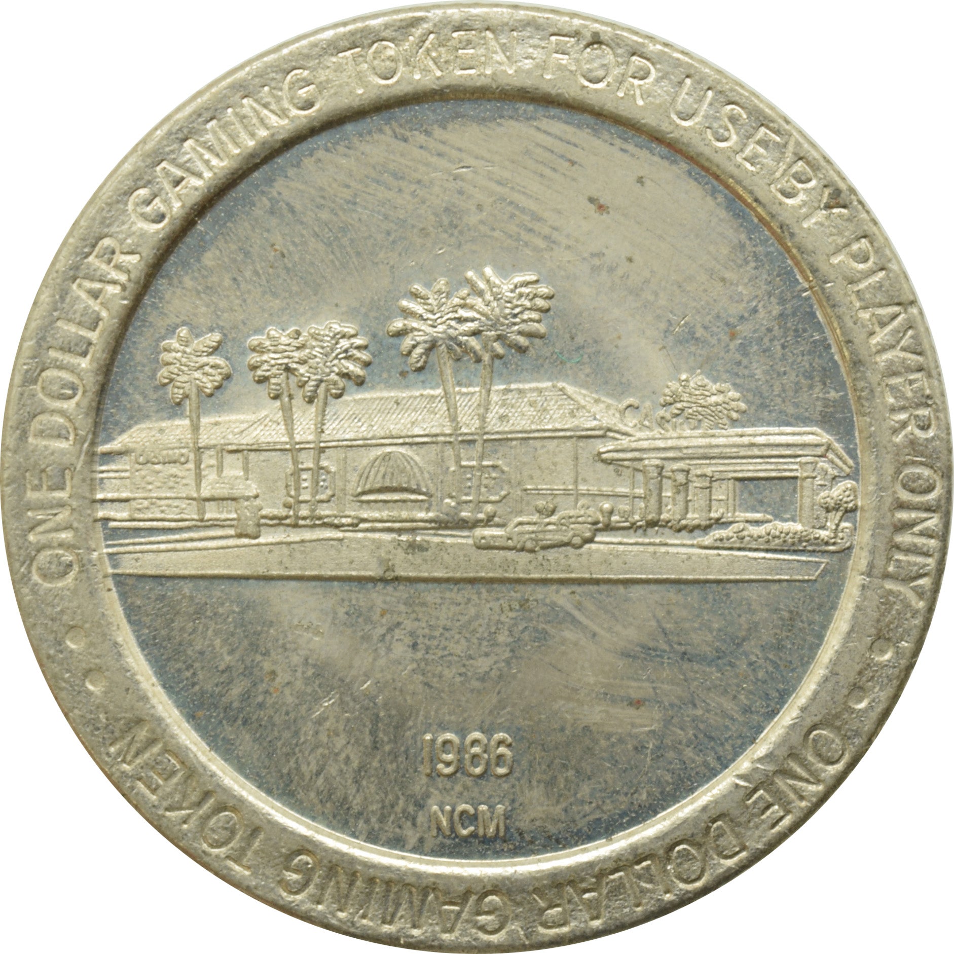 Peppermill Casino Mesquite Nevada $1 Token 1986