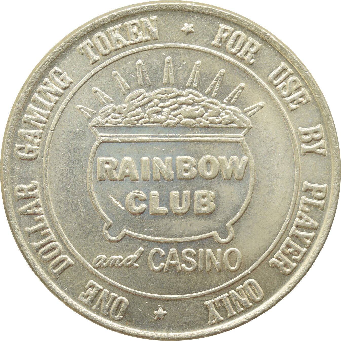 Rainbow Club Casino Henderson NV $1 Token 1979