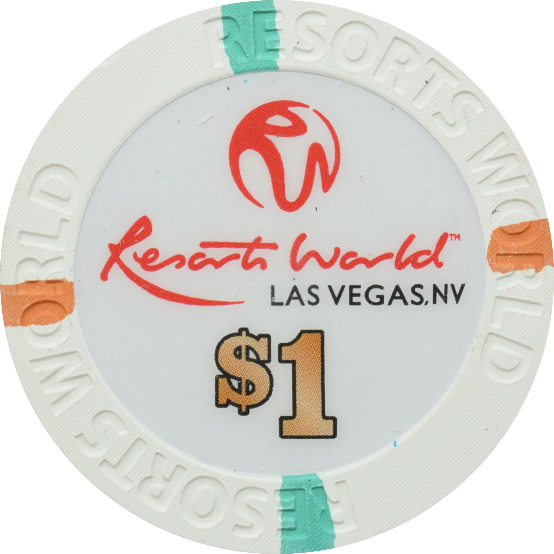 Resorts World Casino Las Vegas Nevada $1 Chip 2021