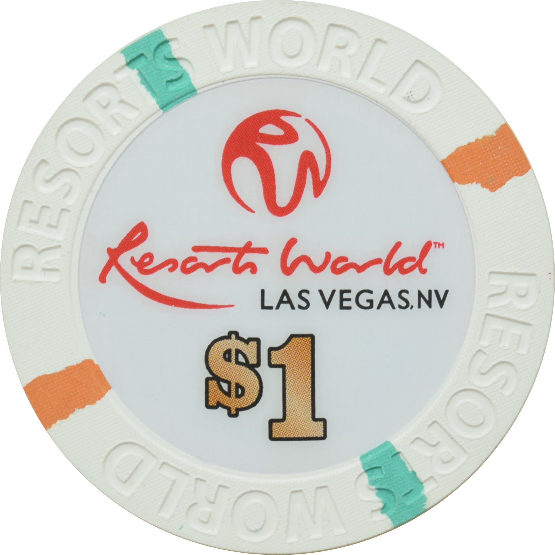 Resorts World Casino Las Vegas Nevada $1 Chip 2021