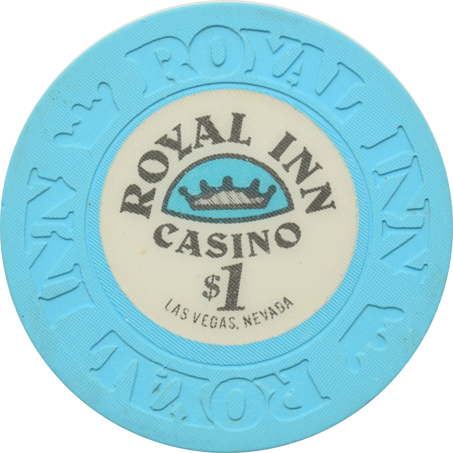 Royal Inn Casino Las Vegas Nevada $1 Chip 1979