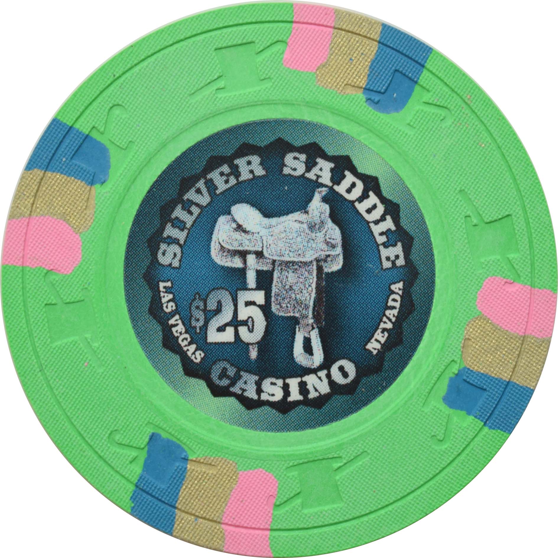 Silver Saddle Casino Las Vegas Nevada $25 Chip 2011