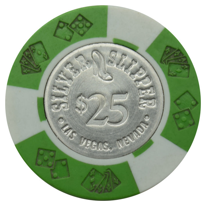 Silver Slipper Casino Las Vegas Nevada $25 Chip 1970s