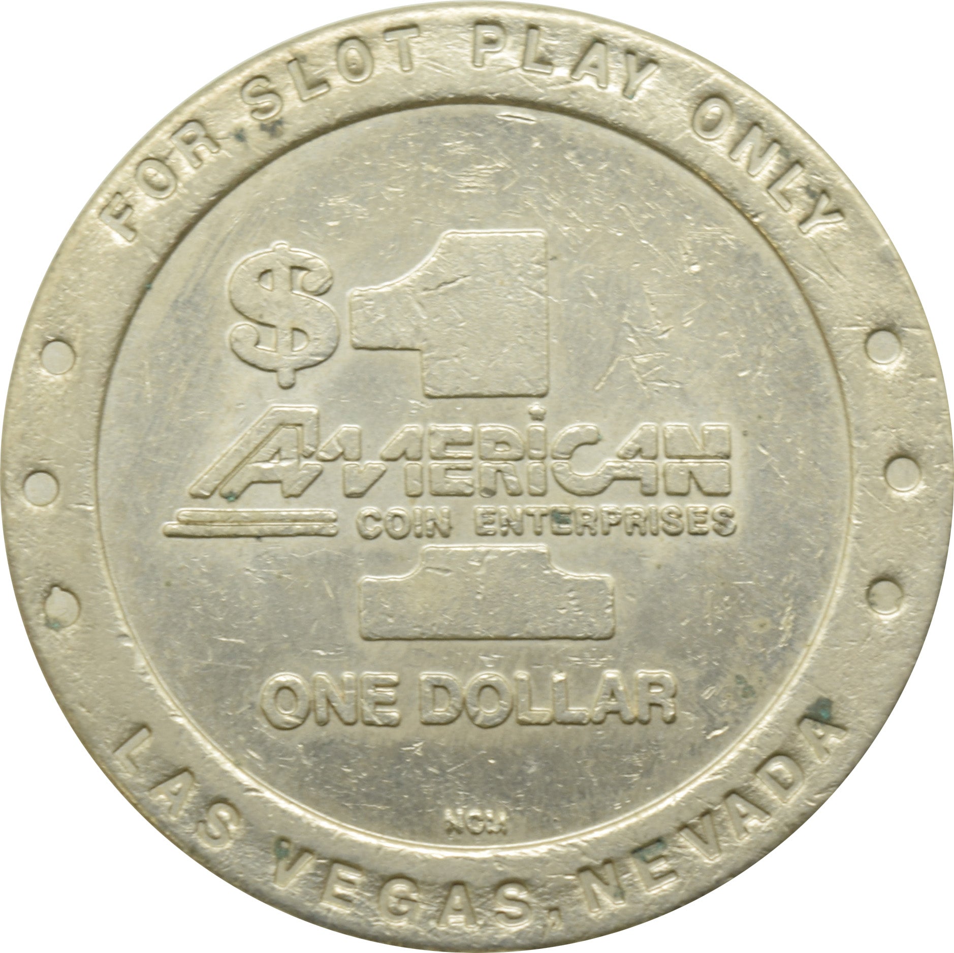 Skinny Dugans Casino Las Vegas Nevada $1 Token 1987