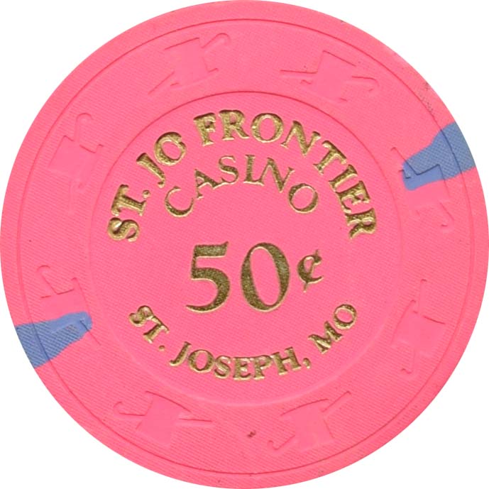 St. Jo Frontier Casino St. Joseph Missouri 50 Cent Chip