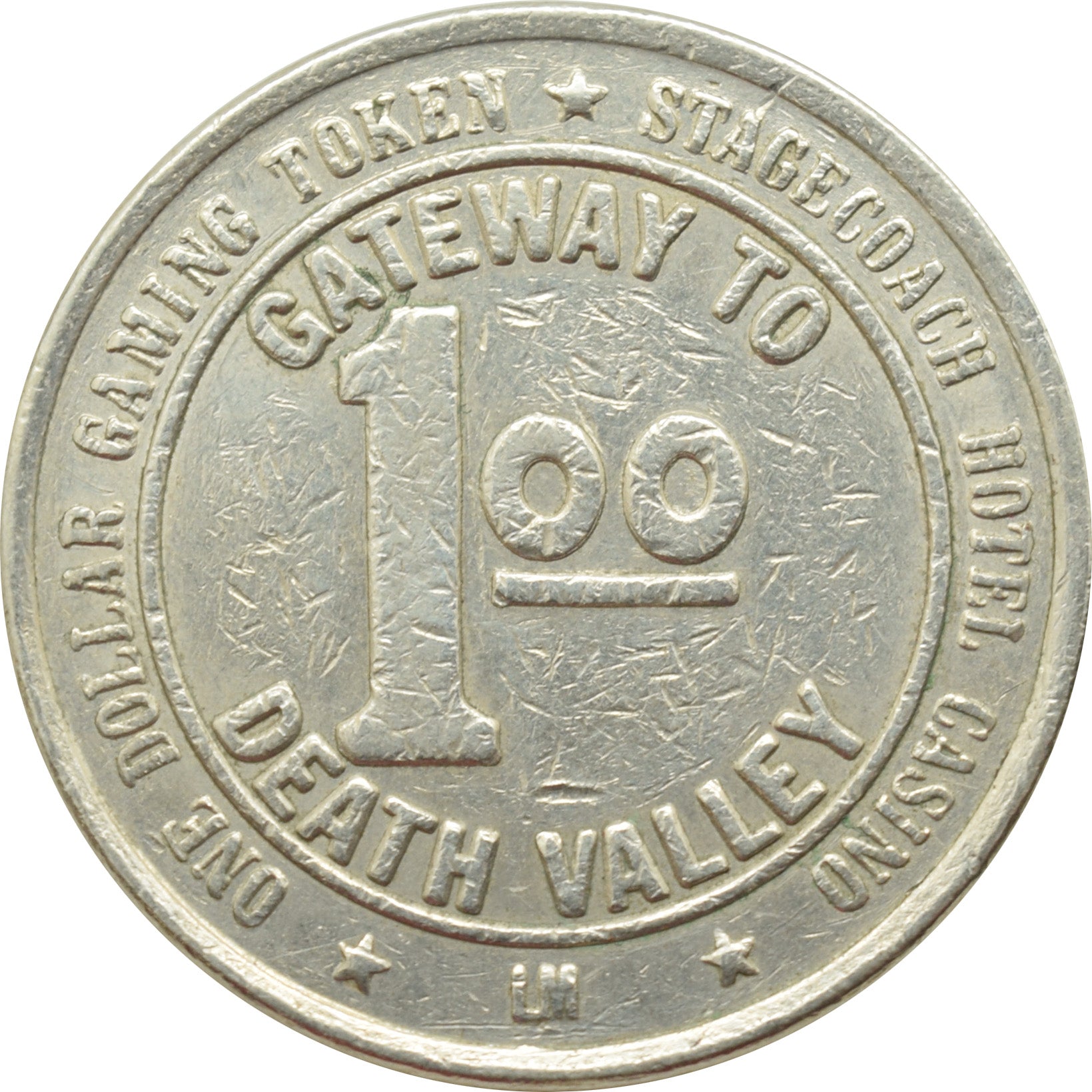 Stagecoach Casino Beatty Nevada $1 Token 1988