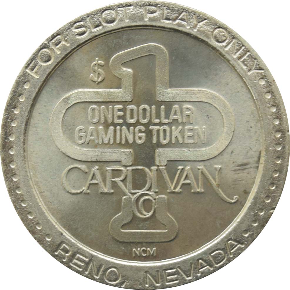 Warehouse Market Casino 6405 S. Virginia $1 Token 1986