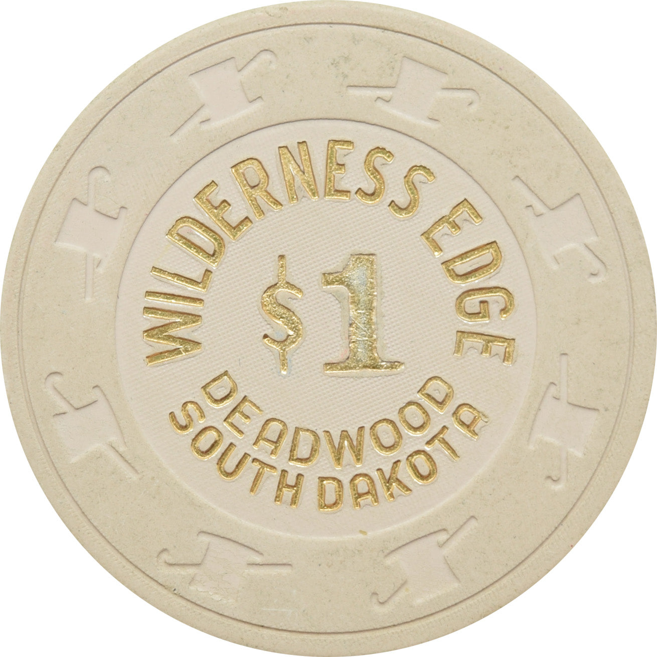 Wilderness Edge Casino Deadwood SD $1 Chip