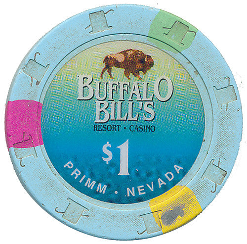 Buffalo Bill's, Primm NV $1 Casino Chip - Spinettis Gaming - 2