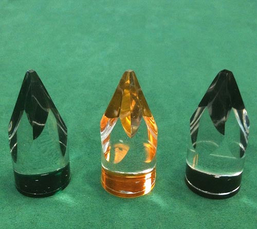Roulette Marker Diamond Shaped Colored Acrylic Casino Roulette Marker - Spinettis Gaming