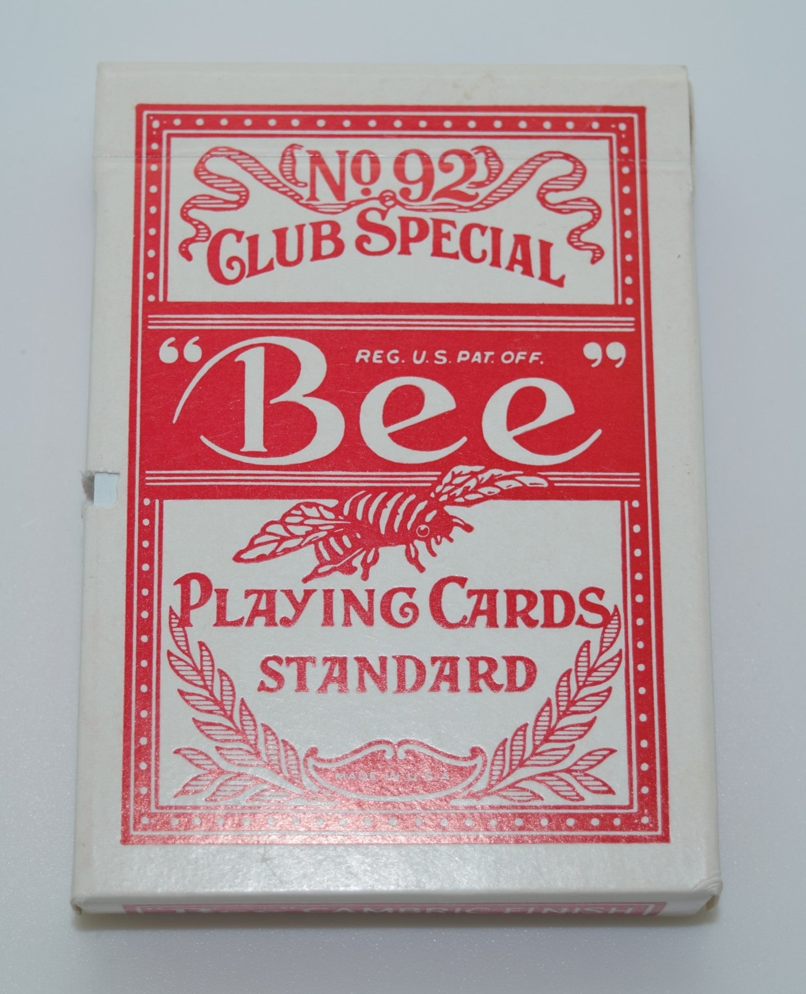 Joe Slyman's Royal Casino Used Red Playing Card Deck