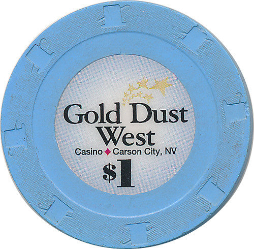 Gold Dust West, Reno NV $1 Casino Chip - Spinettis Gaming - 2