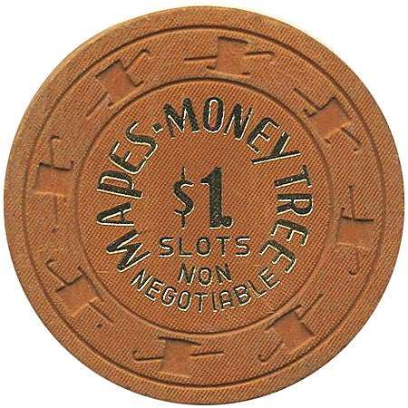 Mapes Money Tree $1 (non-negotiable) chip - Spinettis Gaming - 1