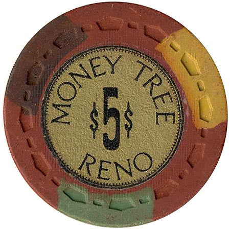 Money Tree $5 (burgundy) chip - Spinettis Gaming - 2