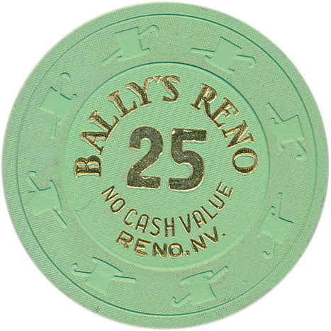 Bally's Casino Reno Nevada 25 NCV Chip 1980s