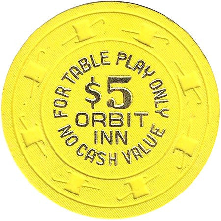 Orbit Inn $5 ( No Cash Value) chip - Spinettis Gaming - 1