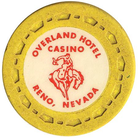 Overland Hotel (yellow) chip - Spinettis Gaming - 1