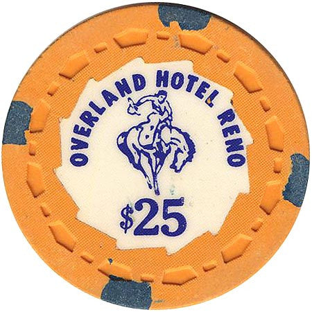 Overland Hotel $25 chip - Spinettis Gaming - 1