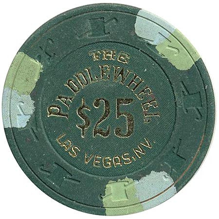 Paddle Wheel $25 (green) chip - Spinettis Gaming - 2
