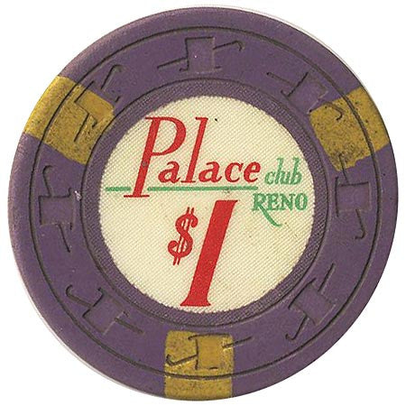 Palace Club $1 (purple) chip - Spinettis Gaming - 2