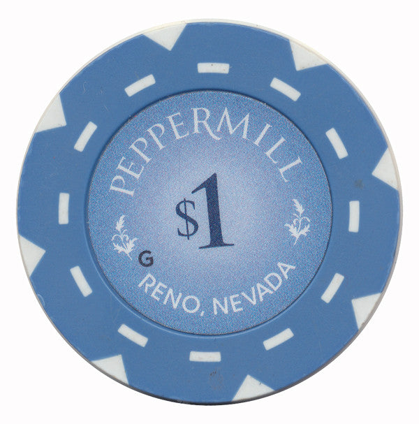 Peppermill Casino Reno, Nevada $1 Casino Chip #2 - Spinettis Gaming - 2