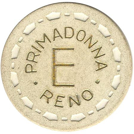 Primadonna (E) (white) chip - Spinettis Gaming - 2