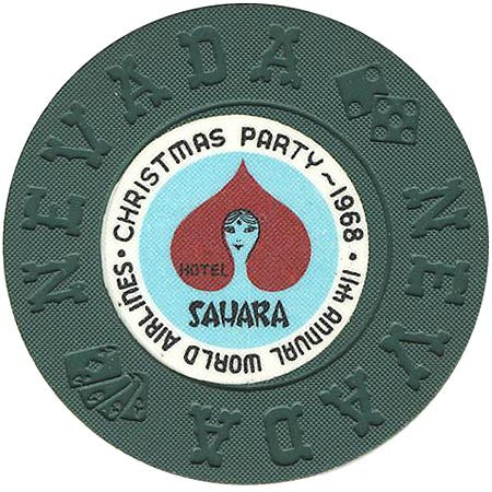 Sahara $1 (green) chip - Spinettis Gaming - 1