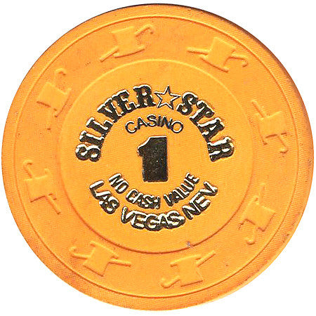 Silver Star Casino Las Vegas 1 (NCV) chip - Spinettis Gaming