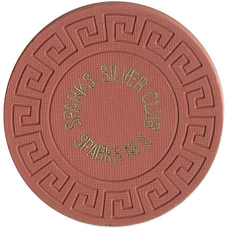 Silver Club (sparks) chip - Spinettis Gaming - 1