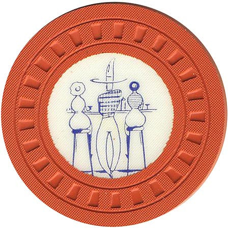 Town House (orange) chip - Spinettis Gaming - 1