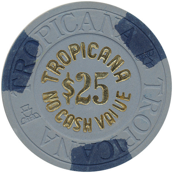 Tropicana $25 (No Cash Value) (House Mold) Chip - Spinettis Gaming - 1