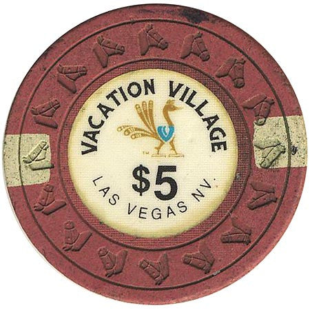 Vacation Village $5 (purple) chip - Spinettis Gaming - 2