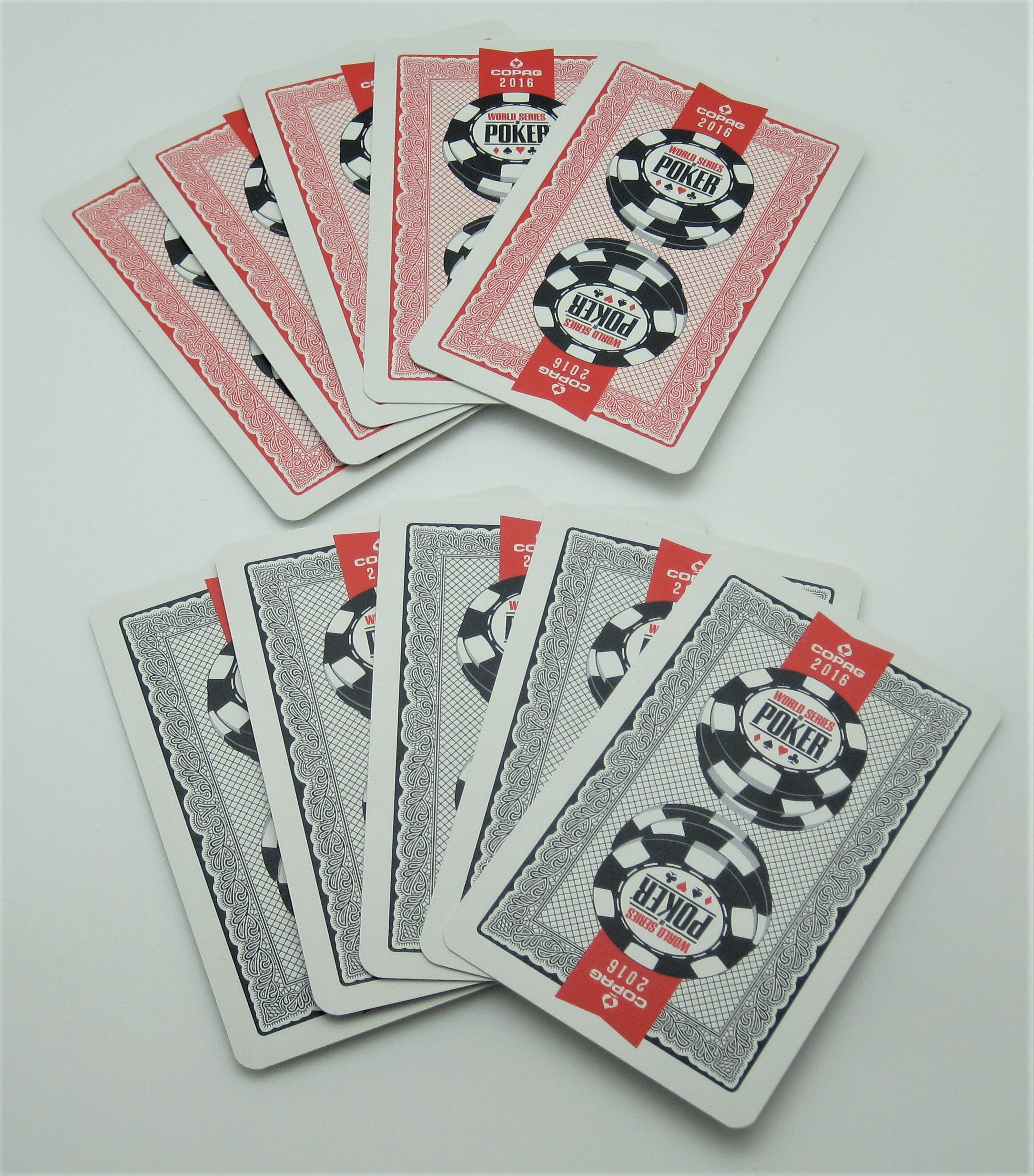30 WSOP Copag Used Decks 2016 Used Decks