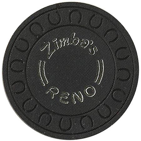 Zimba's Casino Reno Roulette chip (1969) - Spinettis Gaming - 2