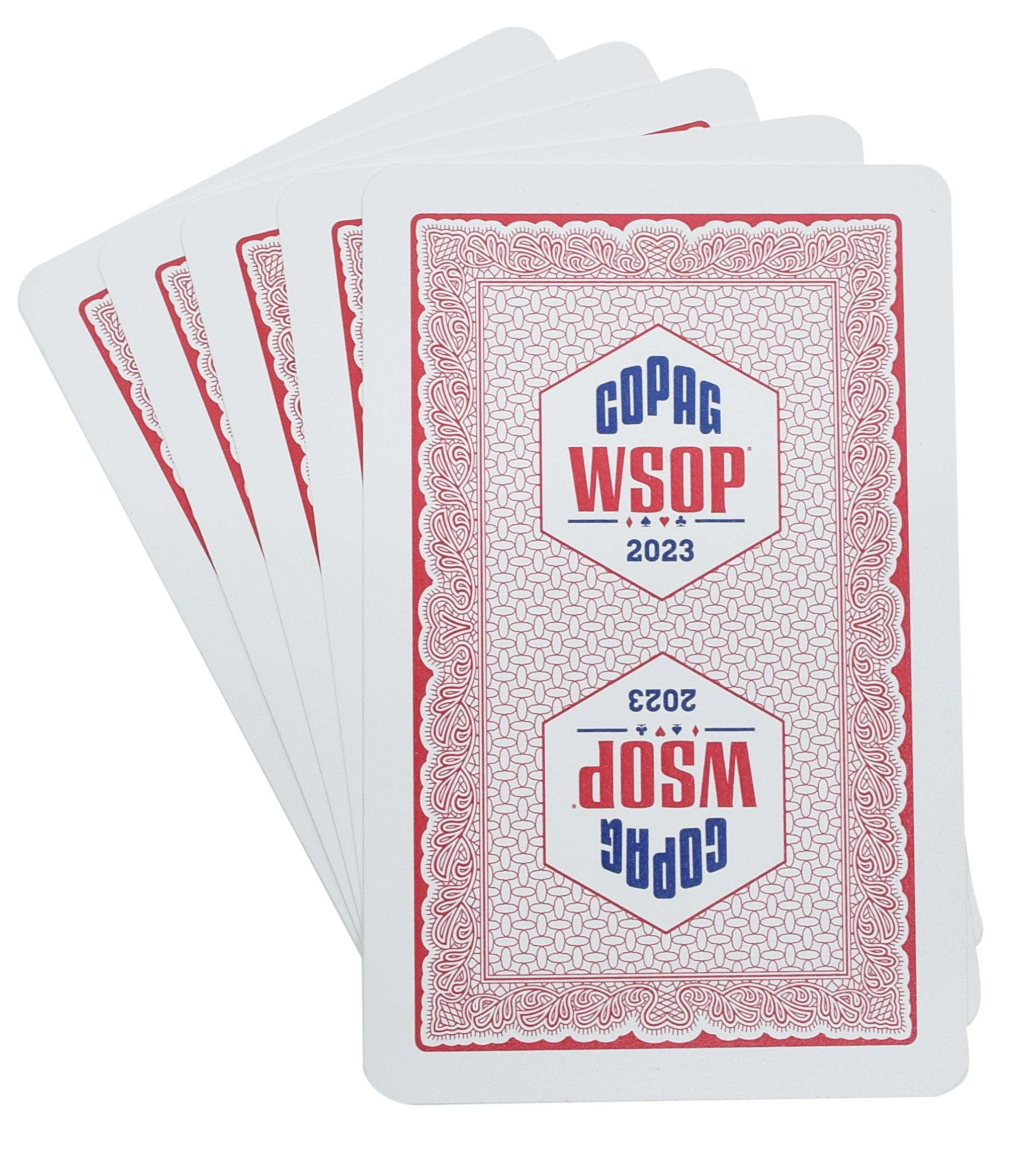 2023 Set of 30 Authentic Decks Dealt at WSOP Used Copag Plastic Playing Cards Bridge Standard Index