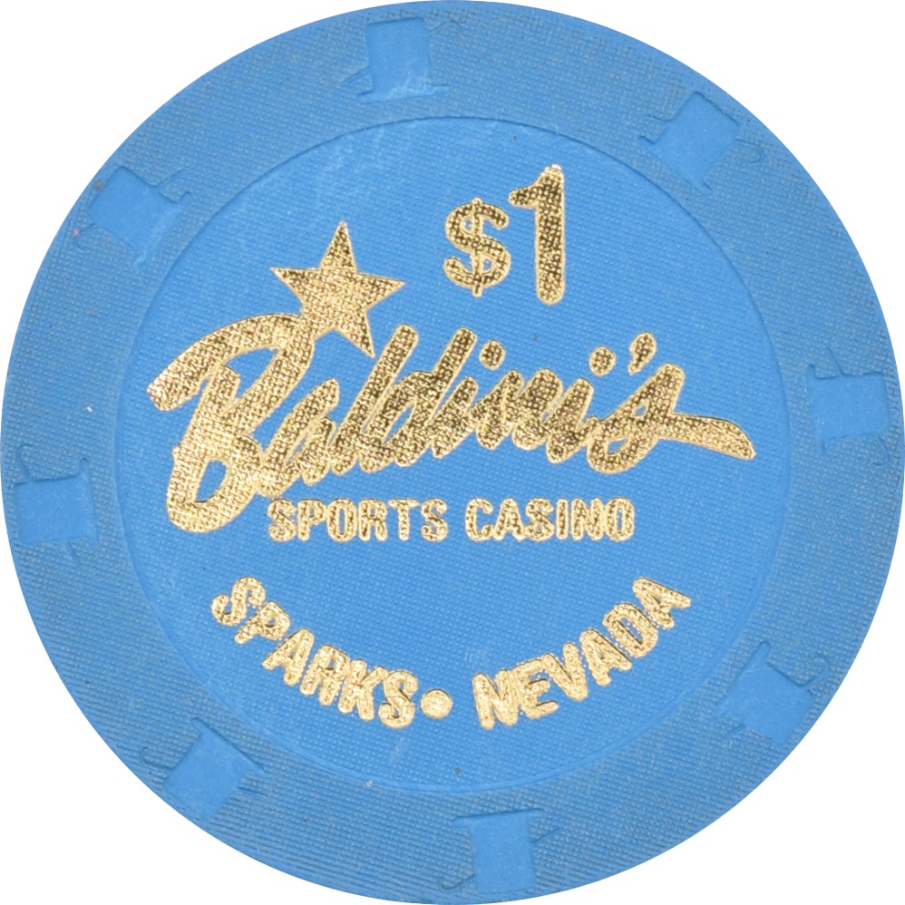 Baldini's Casino Sparks Nevada $1 Chip 2007