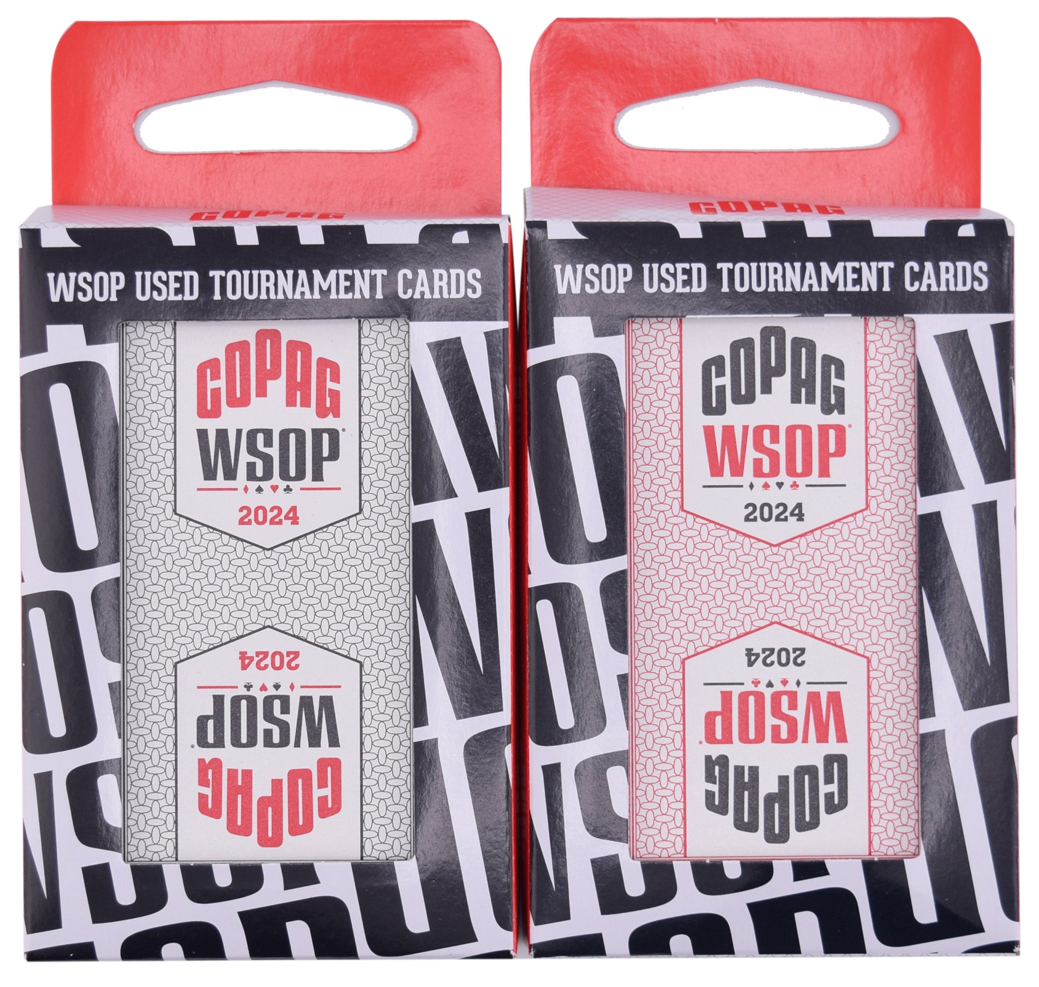 2024 Set of 12 Authentic Decks Dealt at WSOP Used Copag Plastic Playing Cards Bridge Standard Index